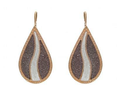 orecchini donna bglorm02 bronzo rose made in