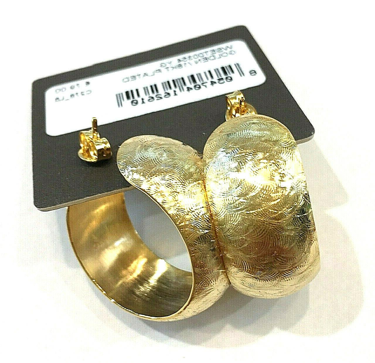 orecchini donna bronzo placcati oro 18 kt