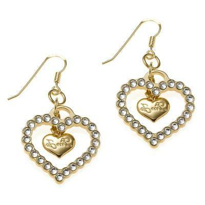 orecchini donna capsule lj702 ottone gold cuore