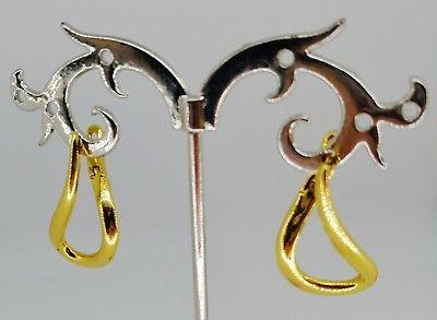 orecchini donna cerchio infinito oro giallo 750