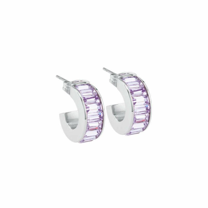 orecchini donna cerchio mini brosway swarovski ear