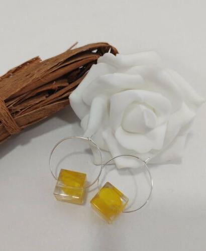 orecchini donna cerchio orecchini fiori orecchini fatti