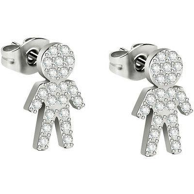 orecchini donna collezione love bimbo silver s0r20