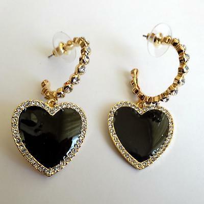 orecchini donna colore oro cerchi con zirconi