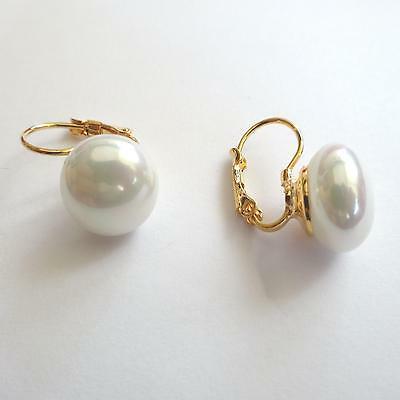 orecchini donna colore oro monachella con perla