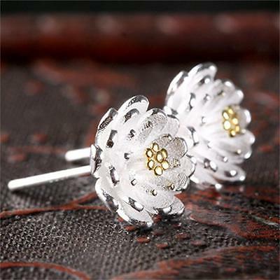 orecchini donna fiore di loto floreale flower