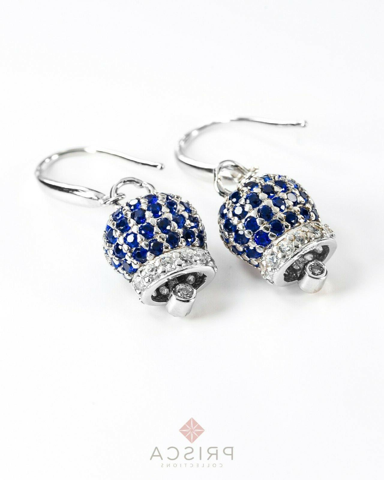 orecchini donna gioielli argento 925 sterling campanella