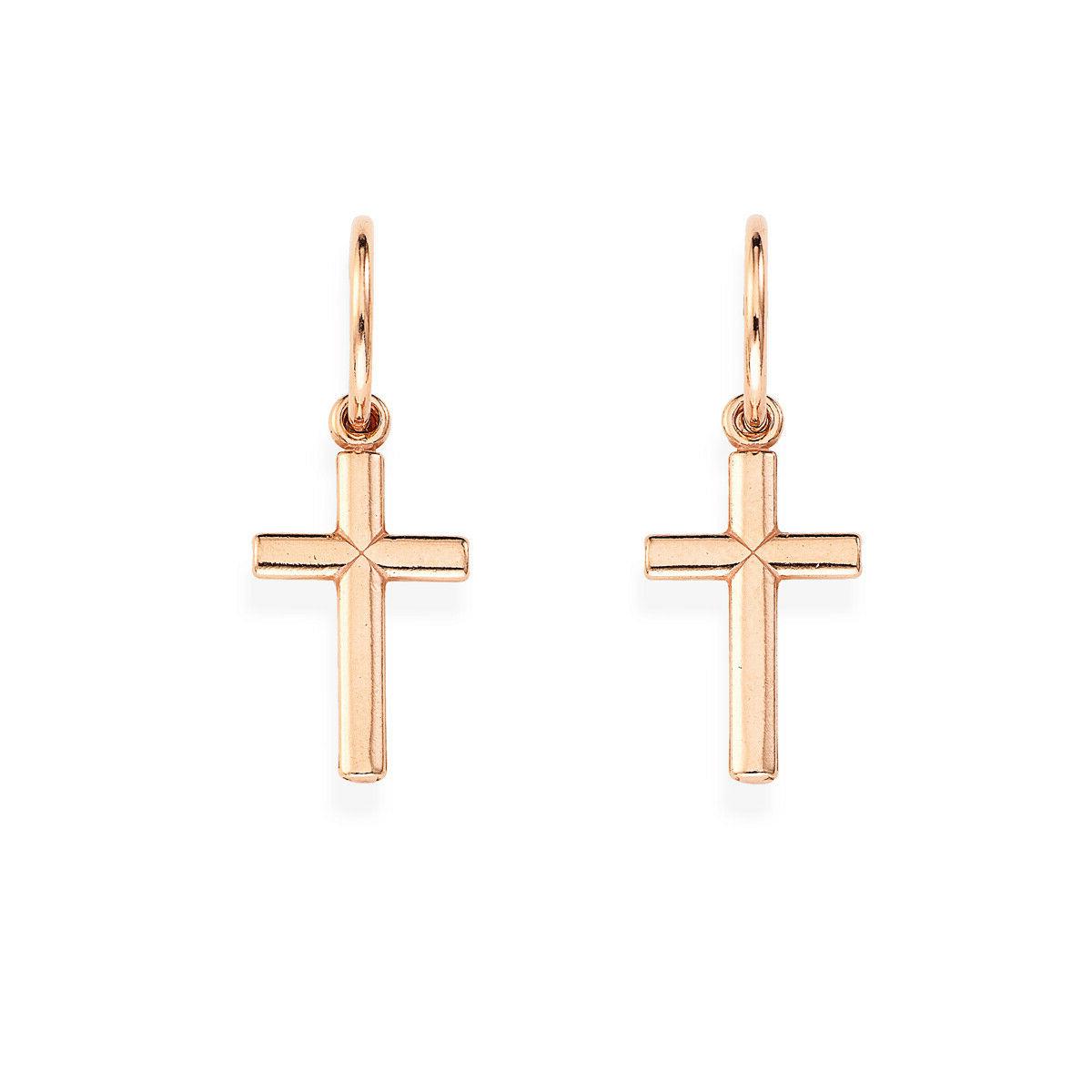 orecchini donna gioiello argento rose a campanella