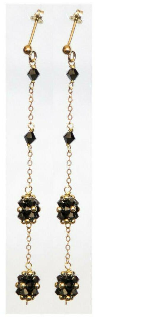orecchini donna in argento colore oro e