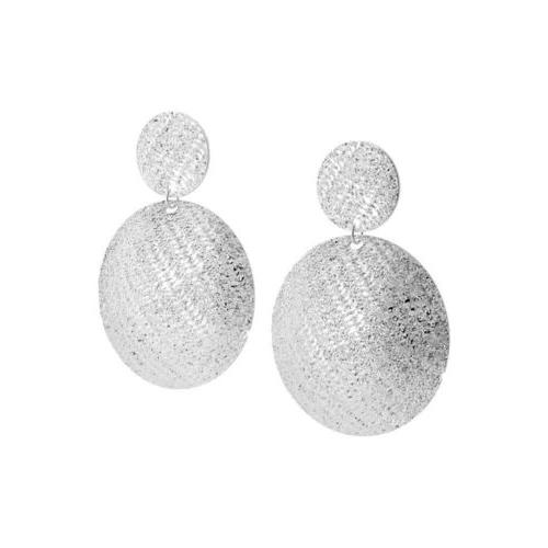 orecchini donna in bronzo bianco r zero