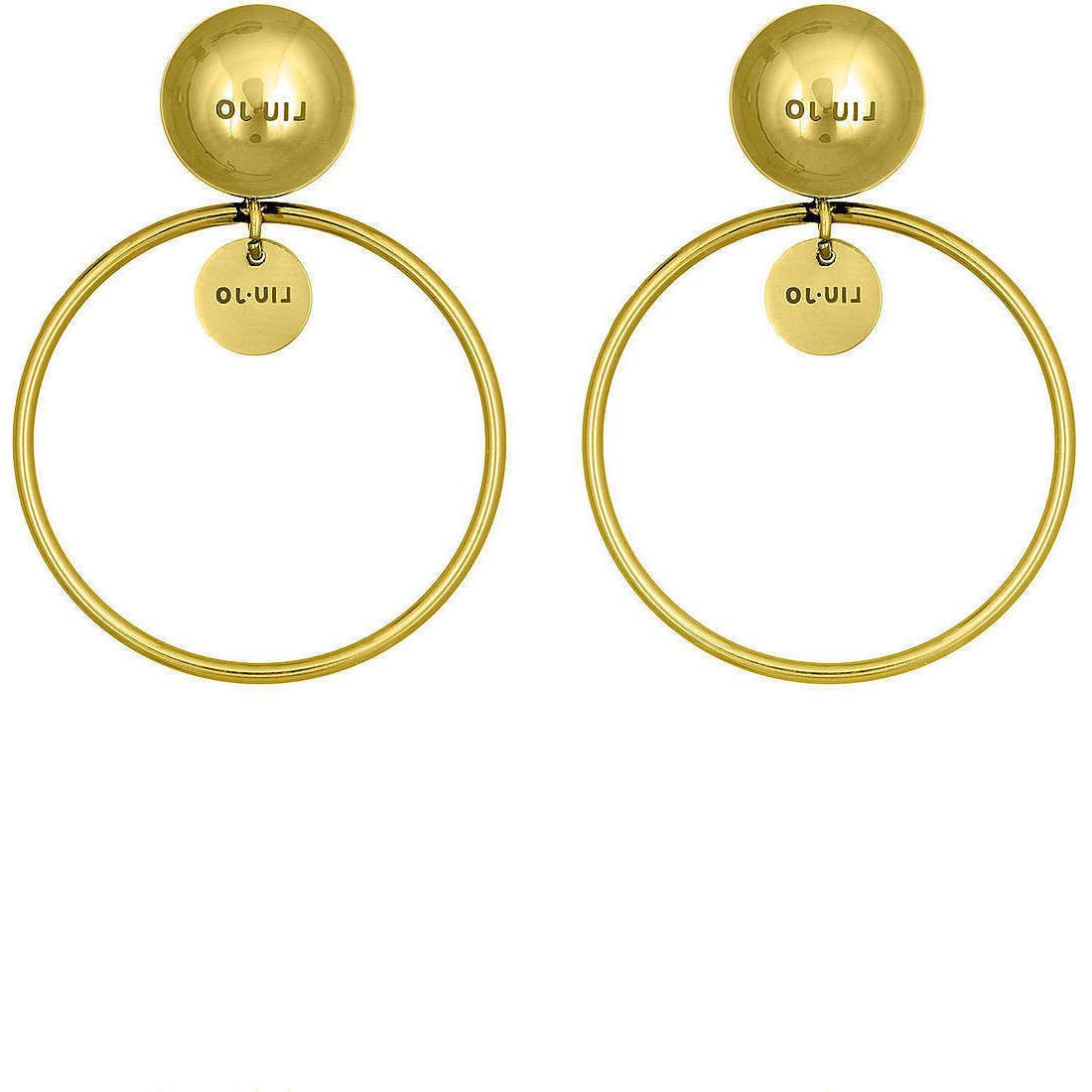 orecchini donna lj1228 cerchio piccolo colore oro