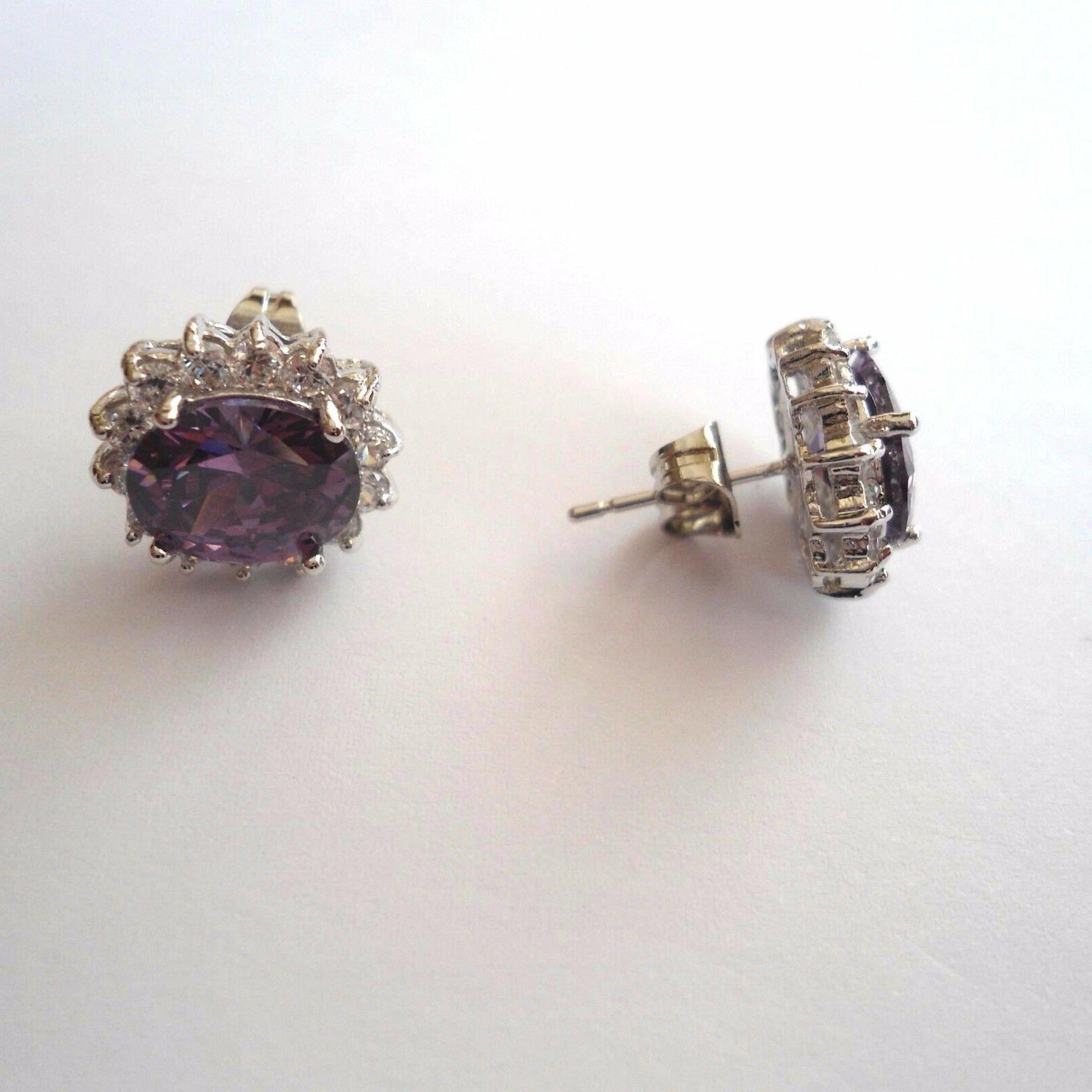 orecchini donna lobo colore argento con grande