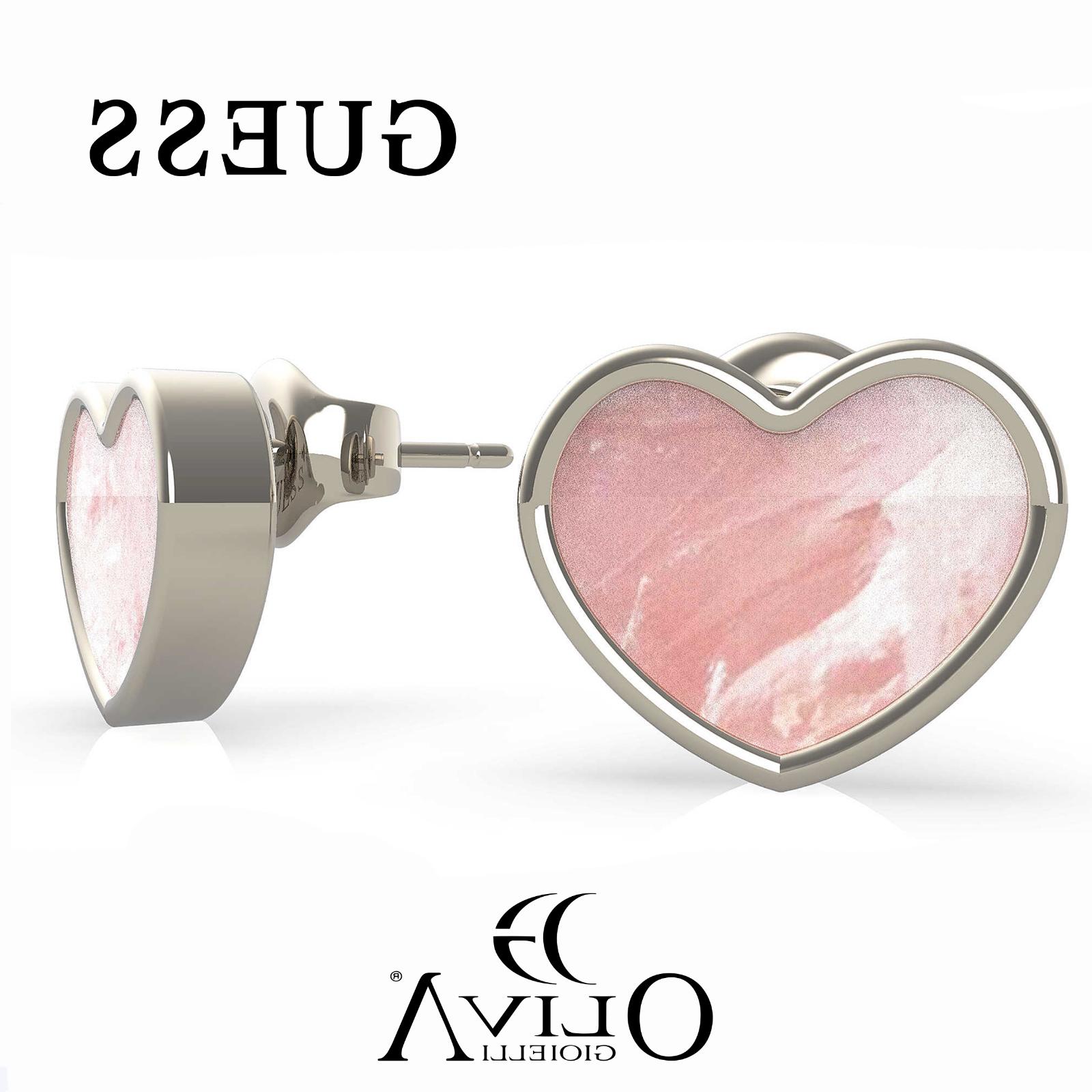 orecchini donna lobo cuori impreziositi da madreperla