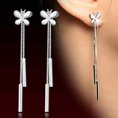 orecchini donna luce pendenti lunghi cristallo cuore