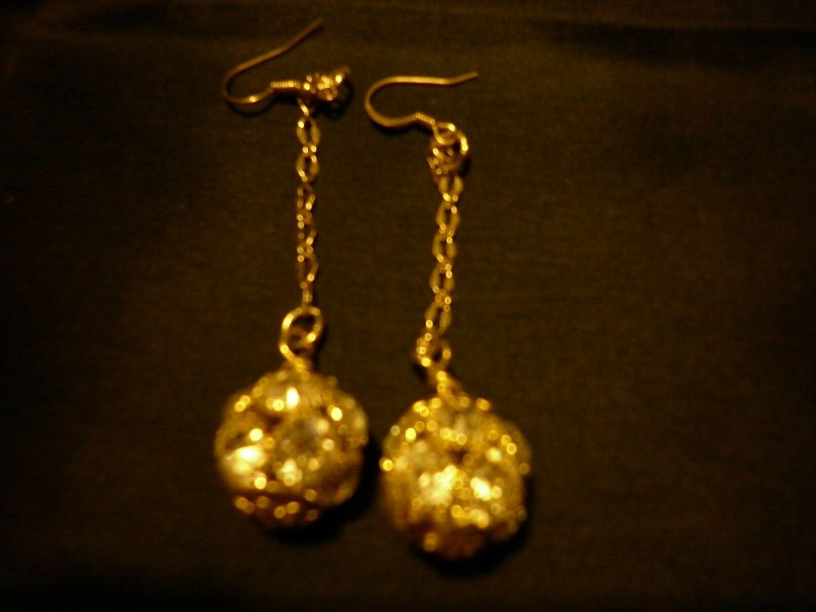 orecchini donna lunghi con catena oro e