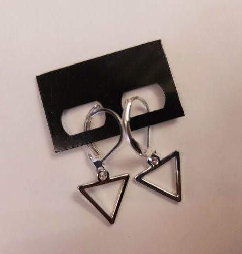 orecchini donna moda 2020 ciondolo triangolo