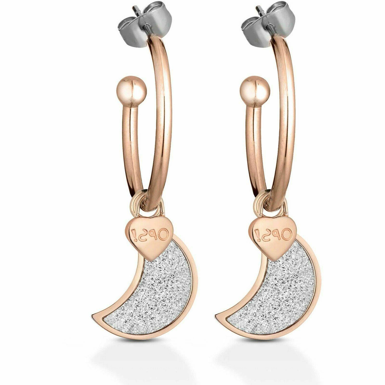 orecchini donna ops objects opsor 439 acciaio