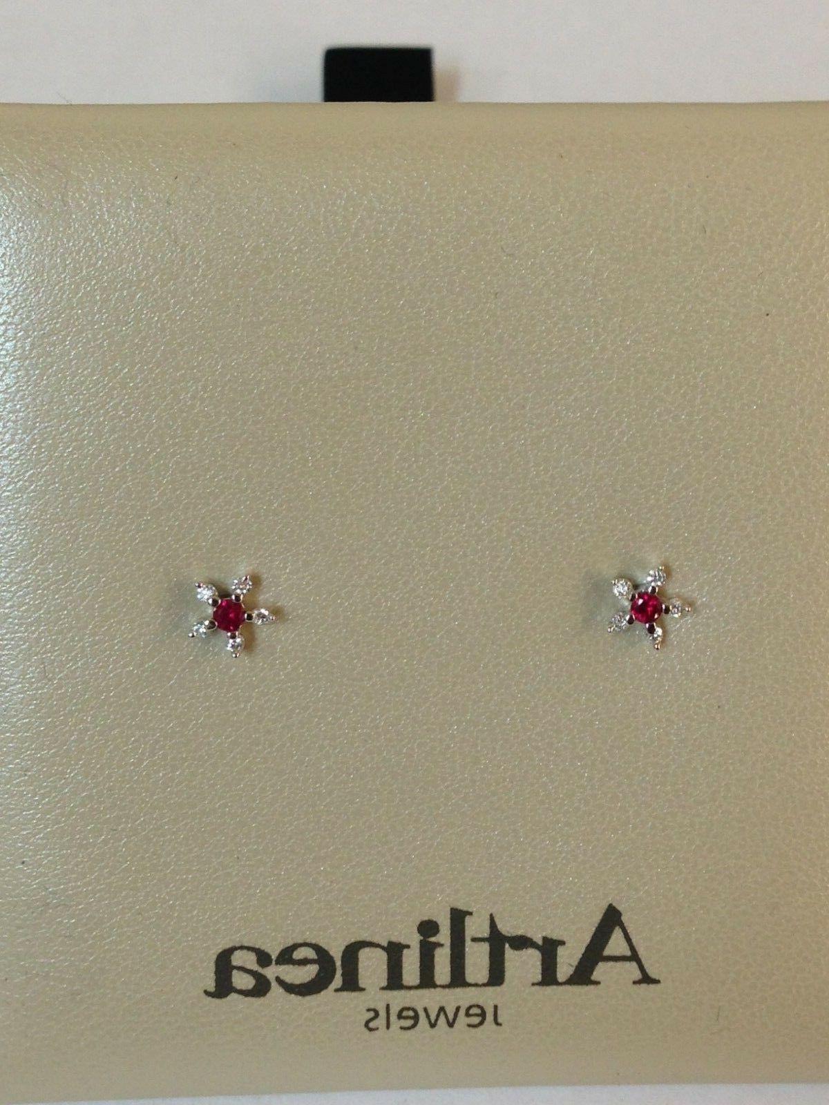 orecchini donna oro bianco 750 percent 18