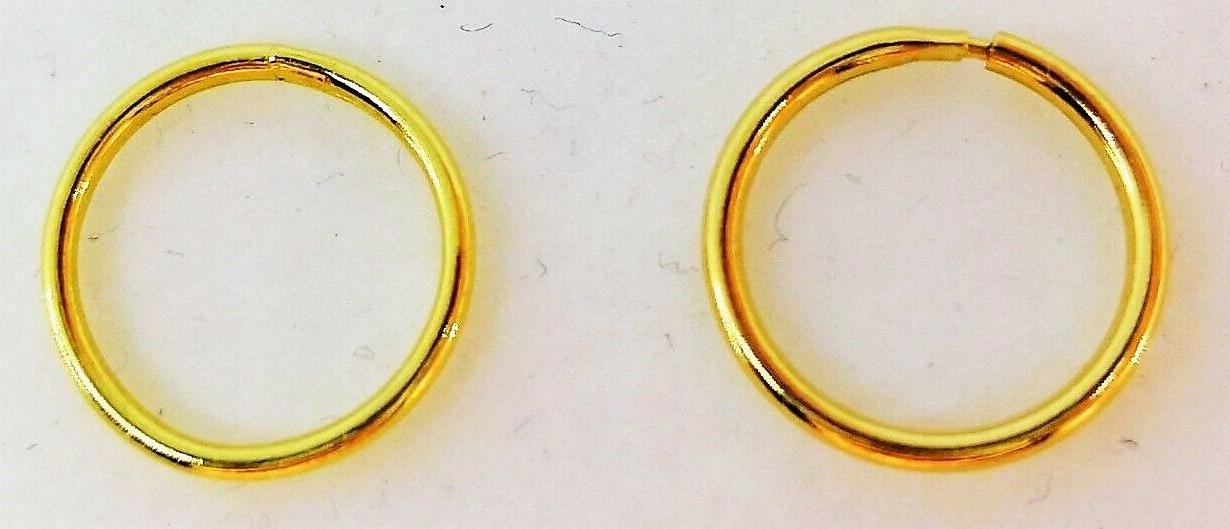 orecchini donna oro giallo 18 kt cerchietto