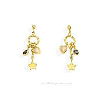 orecchini donna orpestgn argento oro giallo