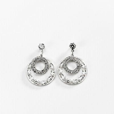 orecchini donna pendenti classici rivisitat zirconi earrings