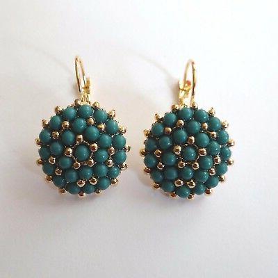 orecchini donna pendenti colore oro disco con