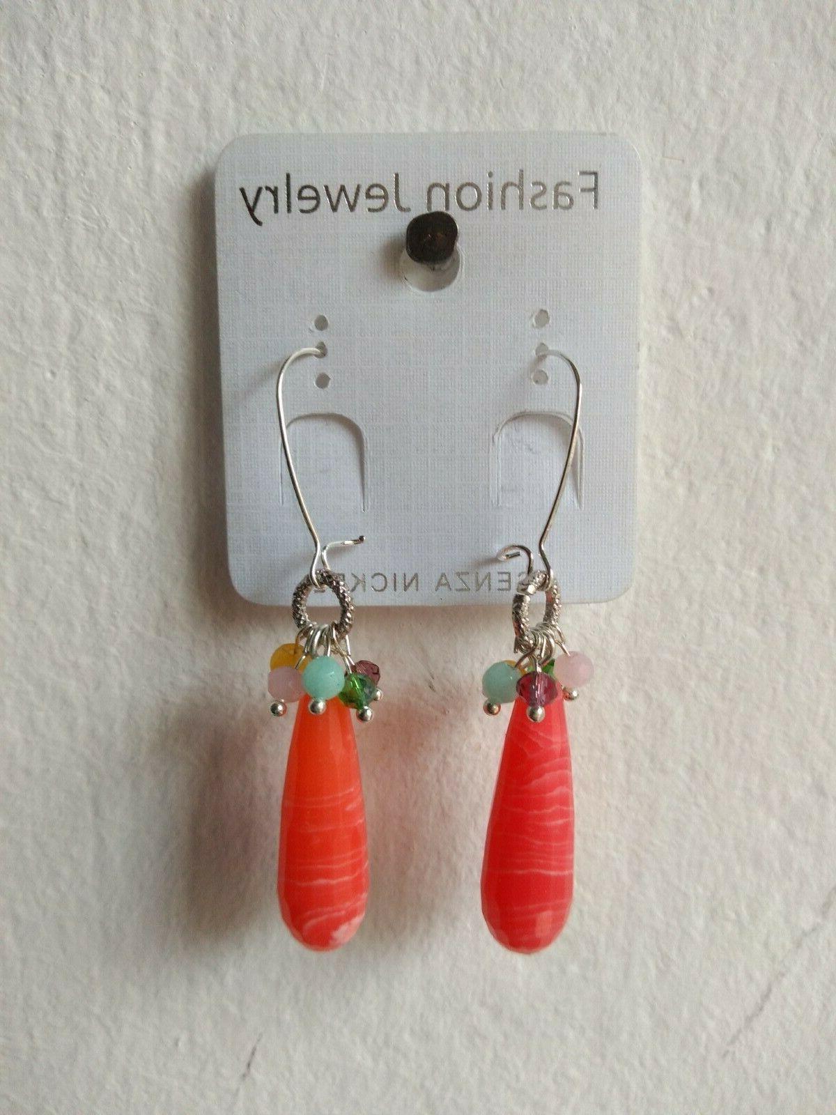 orecchini donna pendenti fatti a mano con