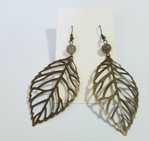 orecchini donna pendenti filigrana bronzo antico grigio