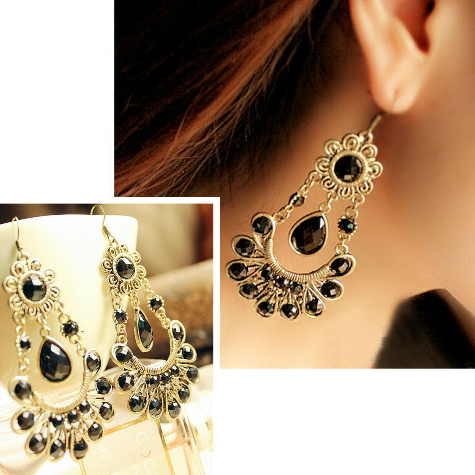 orecchini donna pendenti grandi modello lungo lunghi