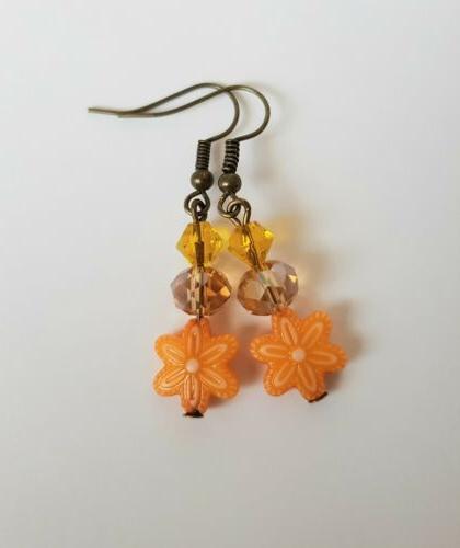 orecchini donna pendenti neri piccoli bronzo antico