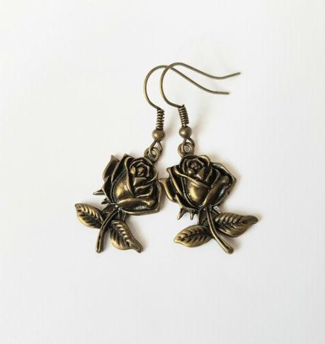 orecchini donna pendenti rosa piccolo principe antico