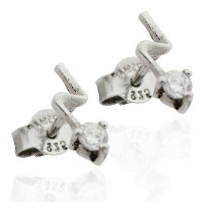 orecchini donna per lobo fulmine mm 9