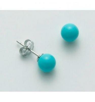 orecchini donna per2408 argento azzurro