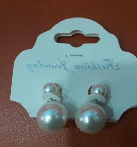 orecchini donna perle doppio uso leggi nuovi