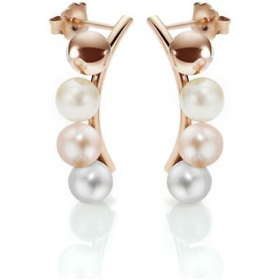 orecchini donna perle naturali acciaio pvd oro