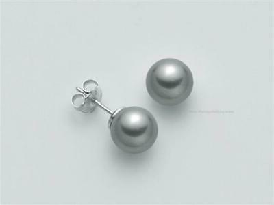 orecchini donna por556 g oro bianco grigio