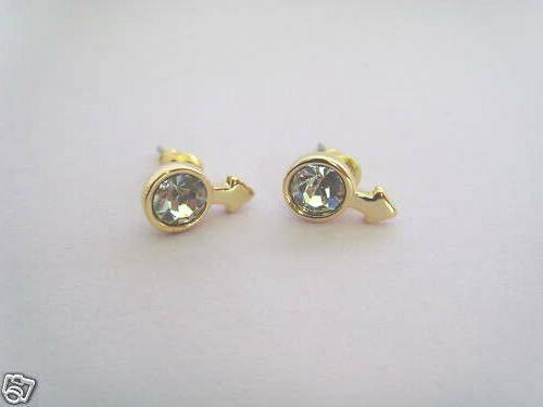 orecchini donna ragazza freccia punto luce crystal