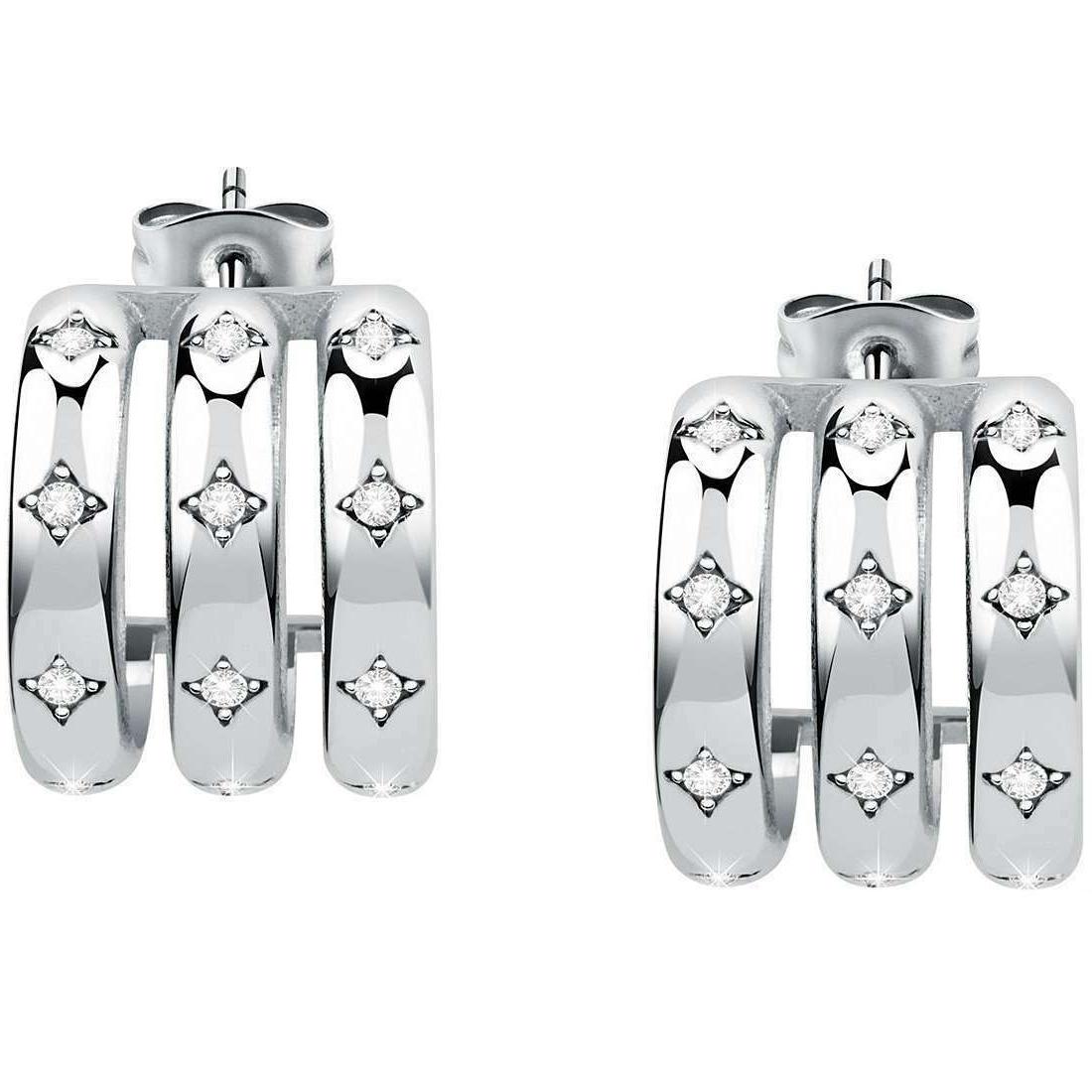 orecchini donna ragazza gioielli linea cerchi sakm79