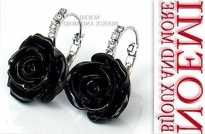 orecchini donna rosa cristalli argento offerta or190