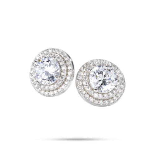 orecchini donna saiw04 argento argento zirconia