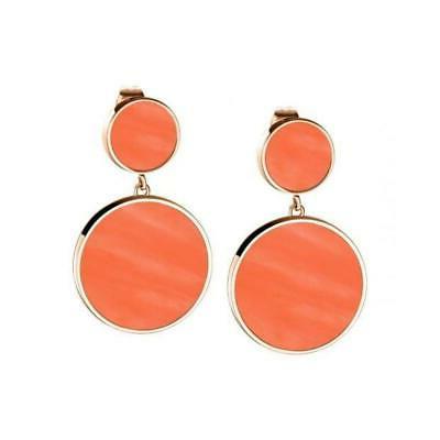 orecchini donna salx16 argento oro rosa