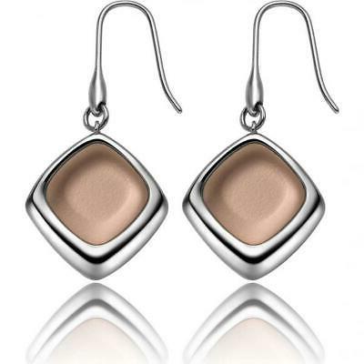 orecchini donna sugar tj1222 acciaio pietra quarzo