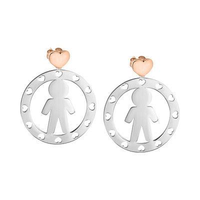 orecchini donna talismani pendente boy saqe04