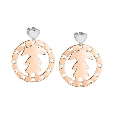 orecchini donna talismani pendente girl saqe03
