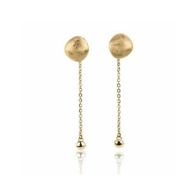 orecchini donna tj1918 acciaio oro giallo