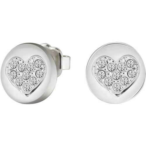 orecchini donna ube82042 cuore swarovski cristalli heart
