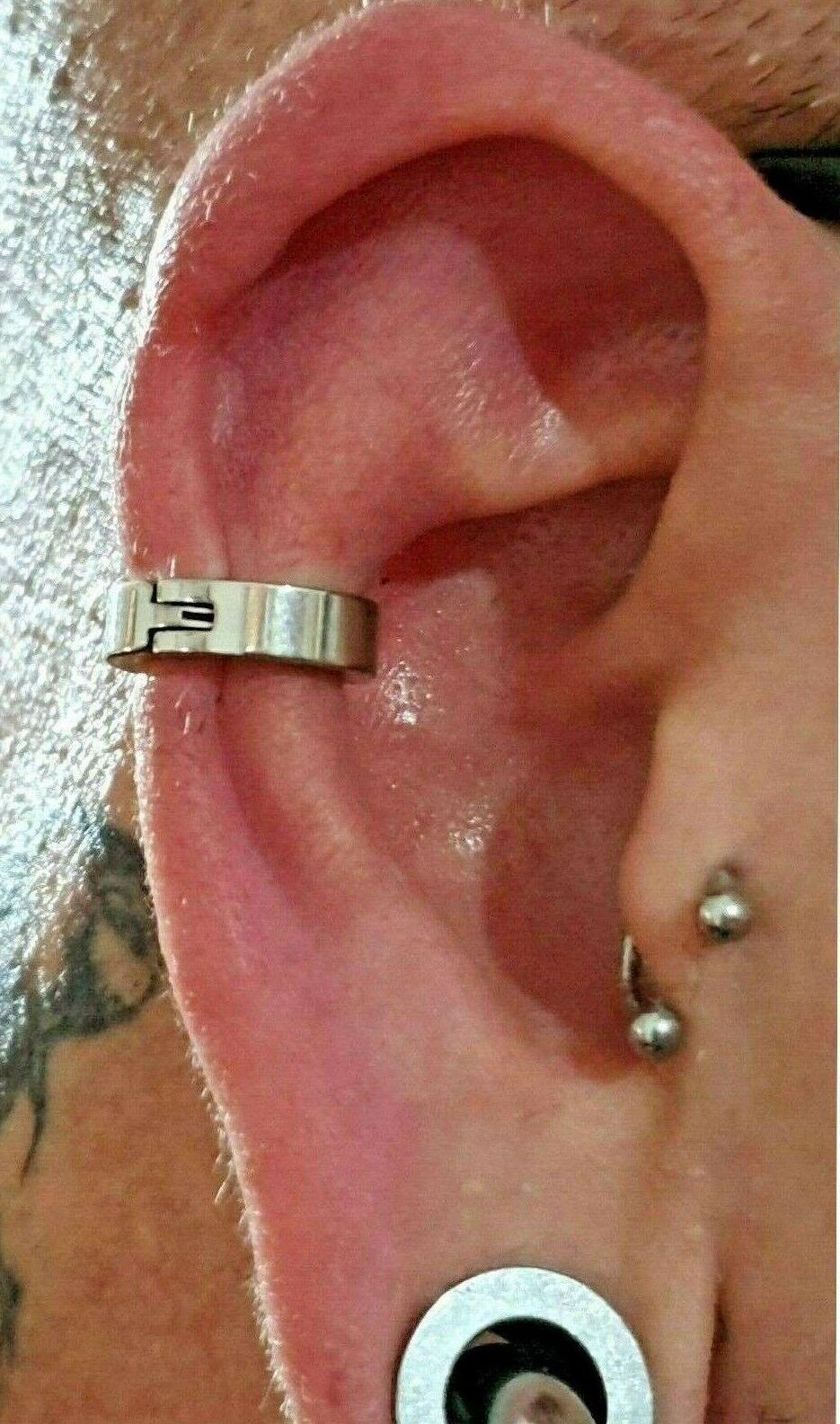 orecchini ear cuff clip orbitale elica stretto