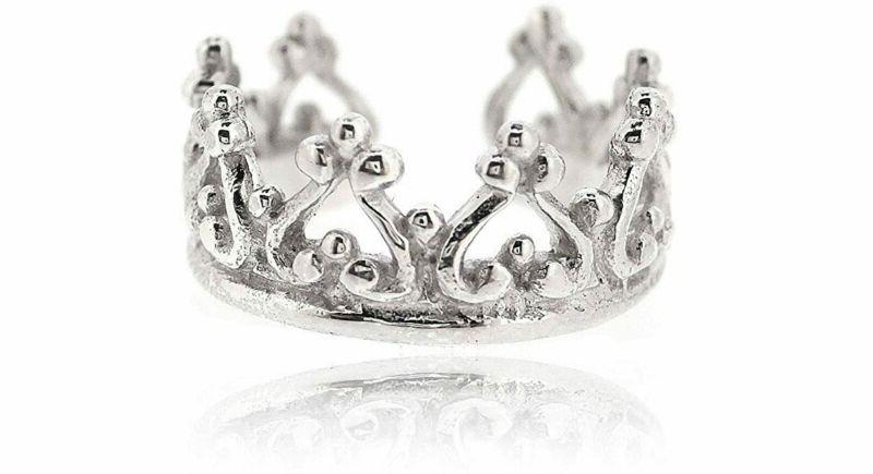 orecchini ear cuff corona argento donna 925