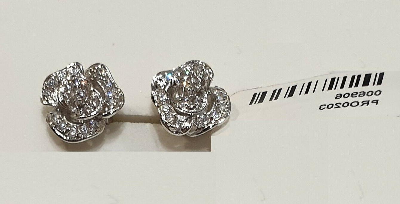 orecchini eleganti a forma di rosa con