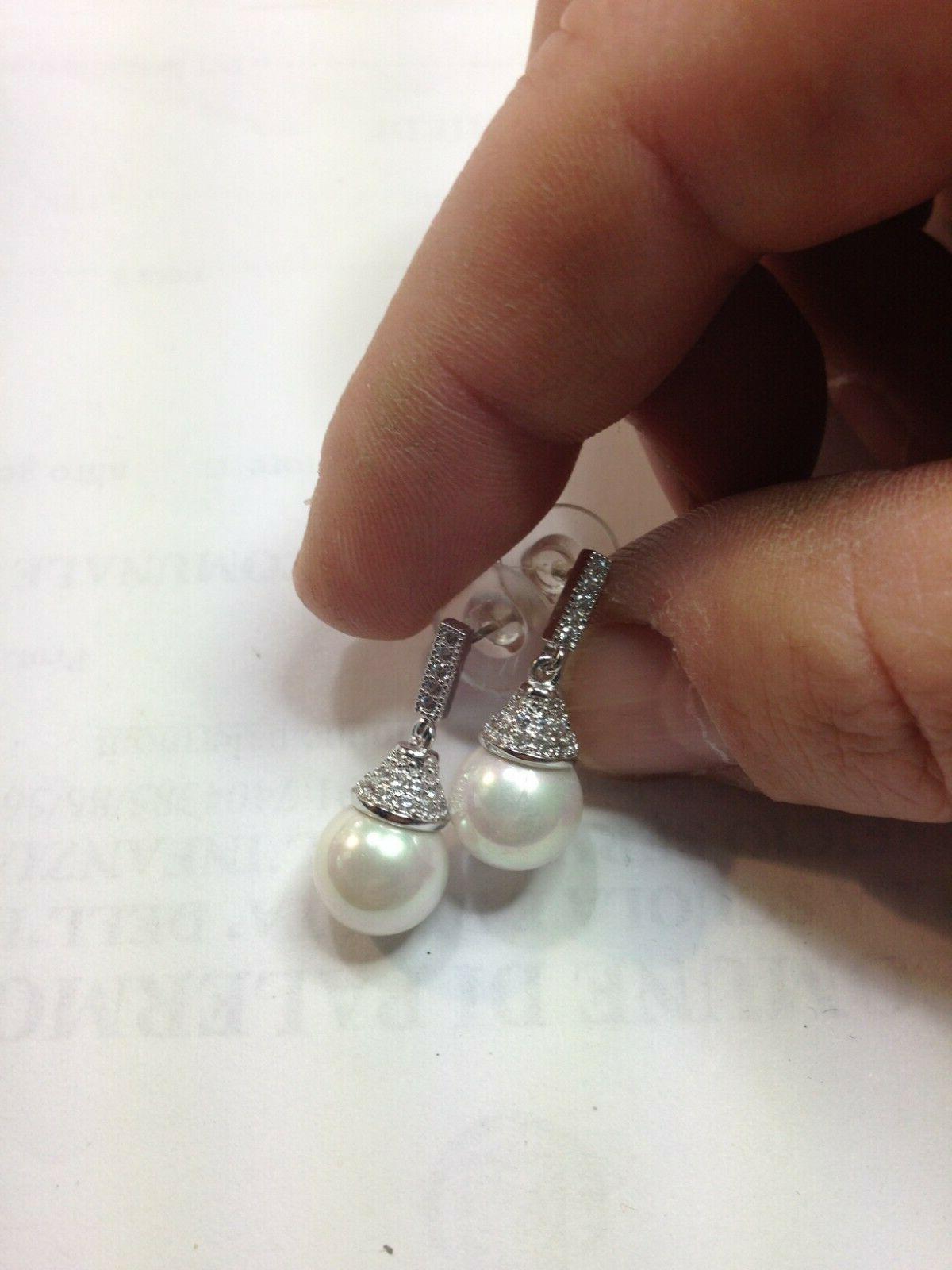 orecchini fantasia con perla e coppetta con